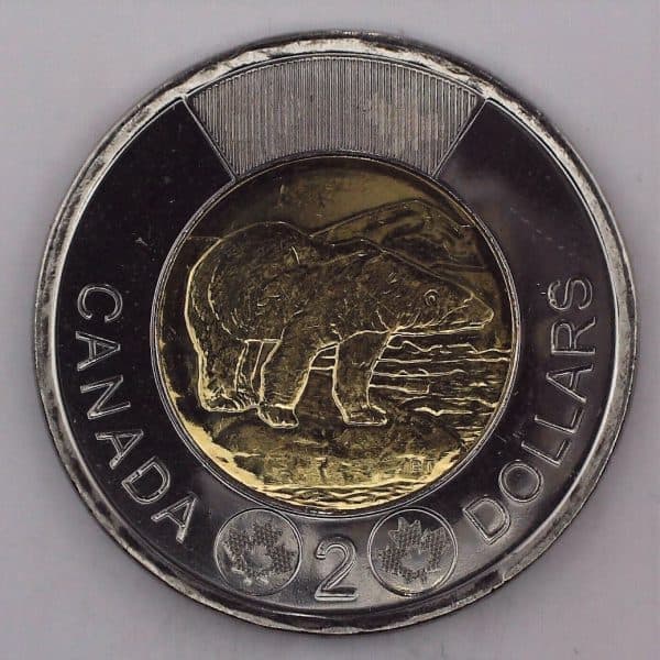2012 Canada 2 Dollars Nouvelle Génération NBU