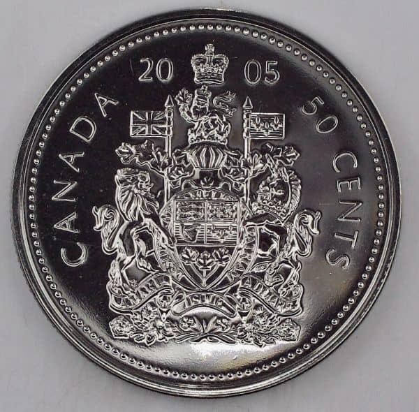 2005 Canada 50 Cents NBU