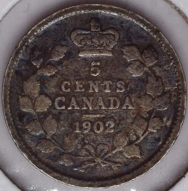 Canada - 5 Cents 1902 - G-6