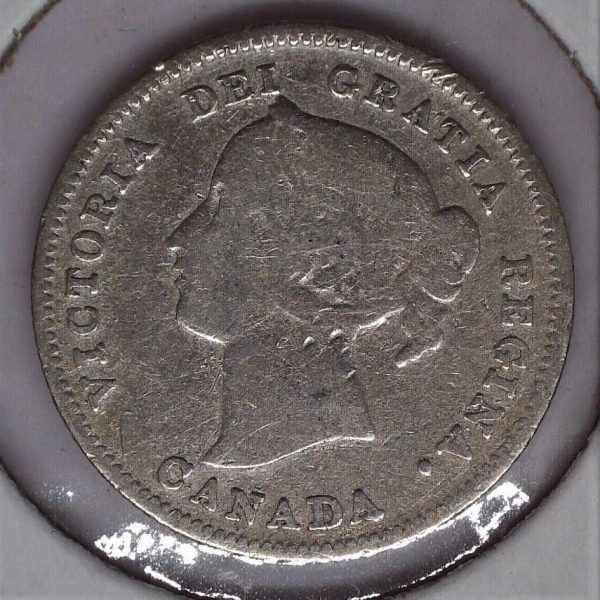 CANADA 5 Cents 1901 G-6