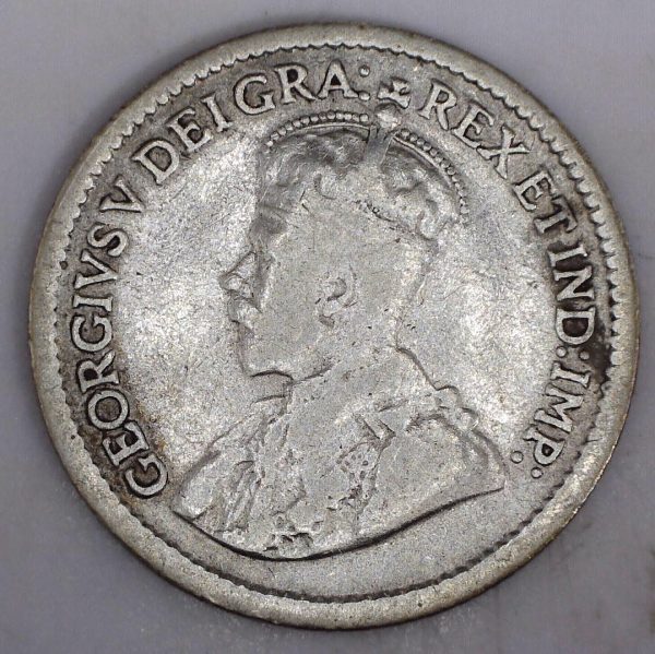 1915 5 Cents CANADA VG-8