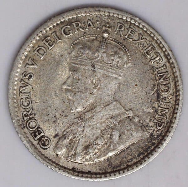 1914 5 Cents CANADA VF-30
