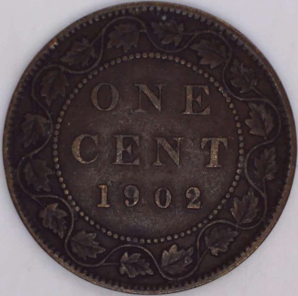 Canada - Large Cent 1902 - VF