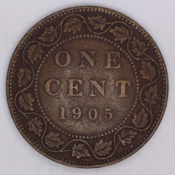 CANADA - Large Cent 1905 - VF-20