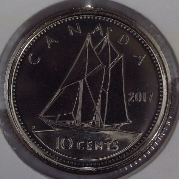 CANADA - 10 Cents 2017 - B.UNC