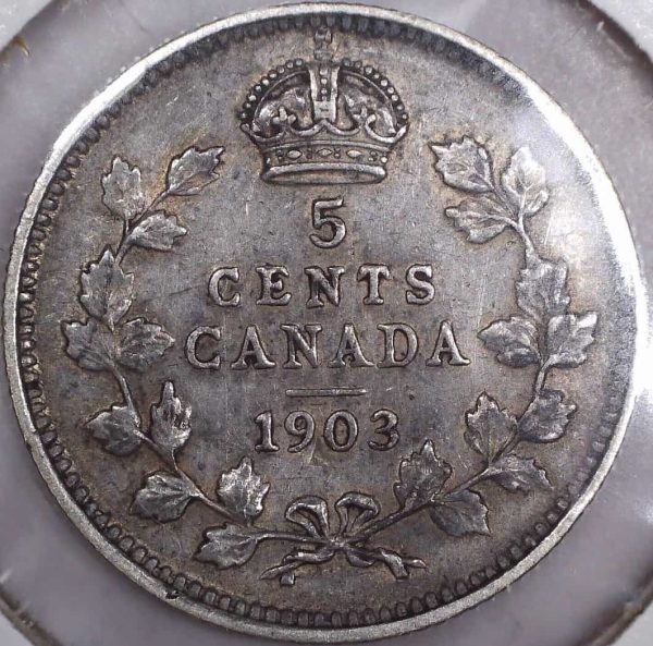 Canada - 5 Cents 1903 - F-12