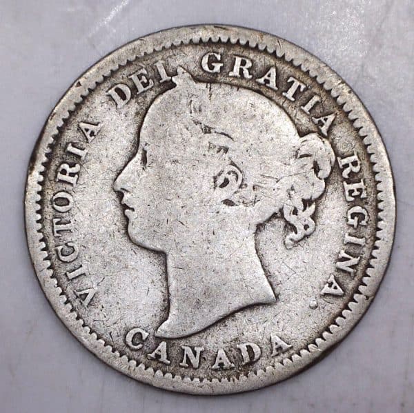 CANADA - 10 Cents 1901 - Argent - VG-8