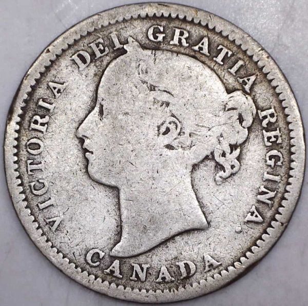 CANADA - 10 Cents 1901 - Argent - VG-8
