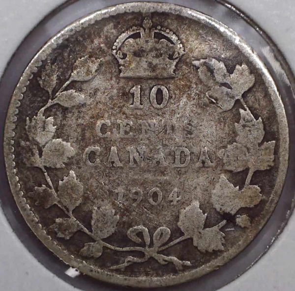 CANADA - 10 Cents 1904 - Argent - G-6