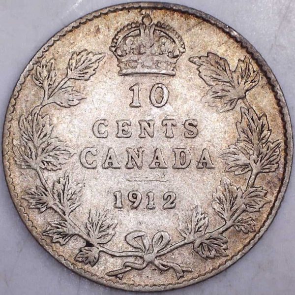 CANADA - 10 Cents 1912 - Argent - F-15