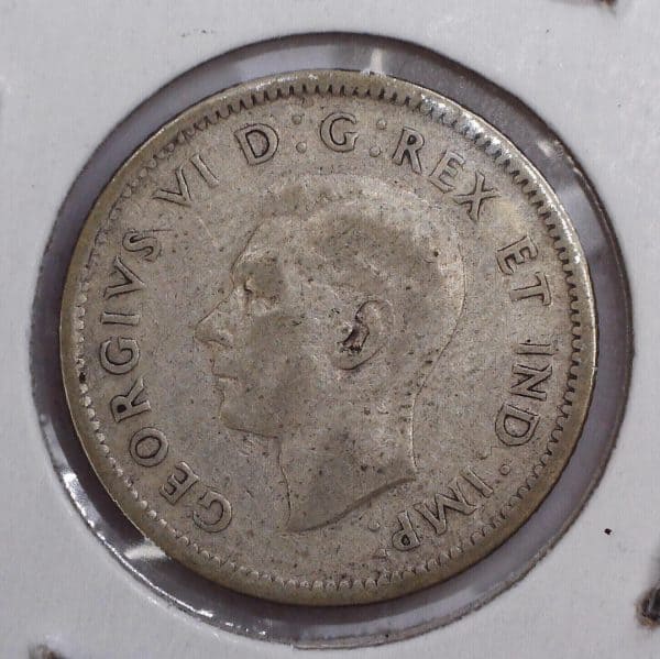 Canada - 10 Cents 1940 - Argent - Circulé