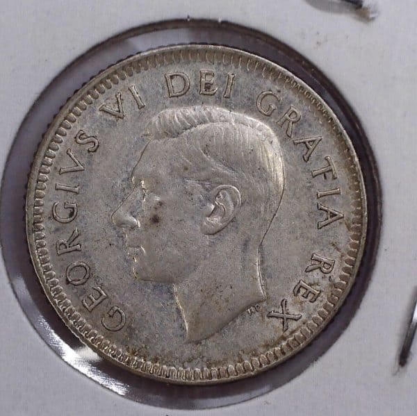 Canada - 10 Cents 1952 - Rotated Die - EF