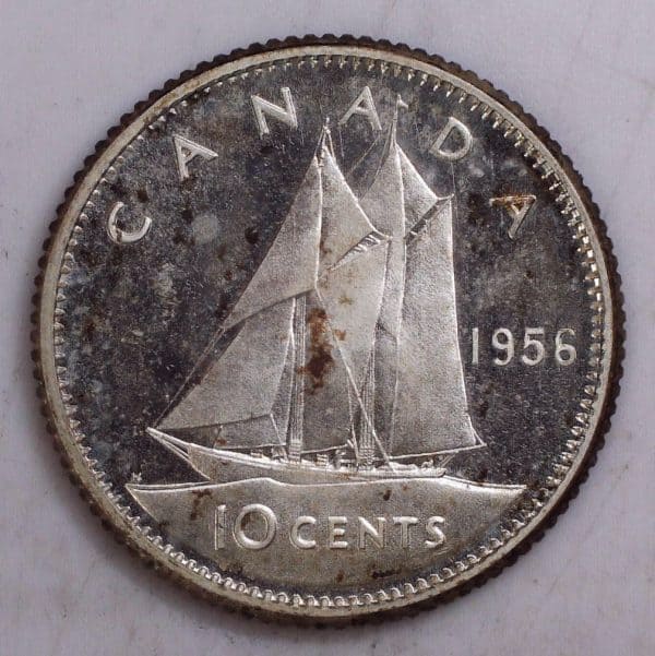 Canada - 10 Cents 1956