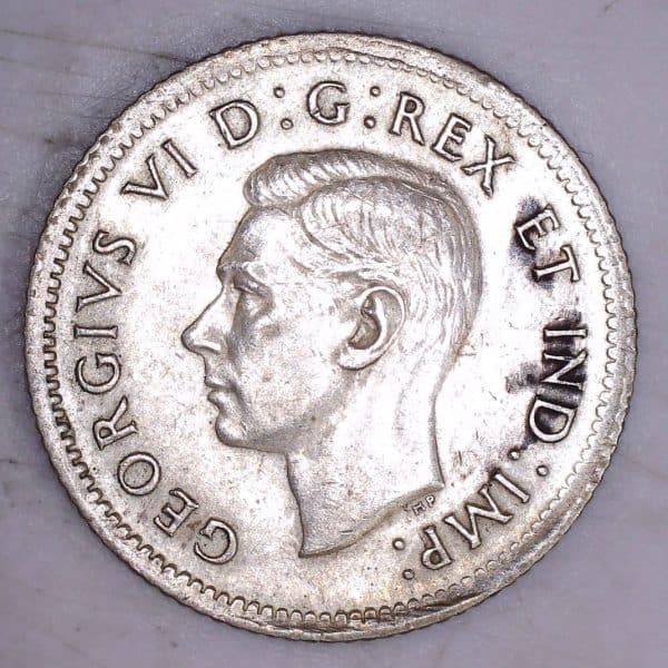 Canada - 10 Cents 1939 - RE-ENGRAVED - EF-40