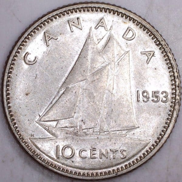10 cents 1953 - NSF - Double 1953 : n.d.