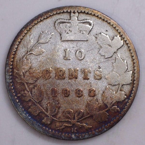 CANADA - 10 Cents 1882H - G-6