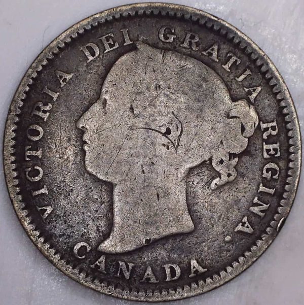 CANADA - 10 Cents 1885 - G-6