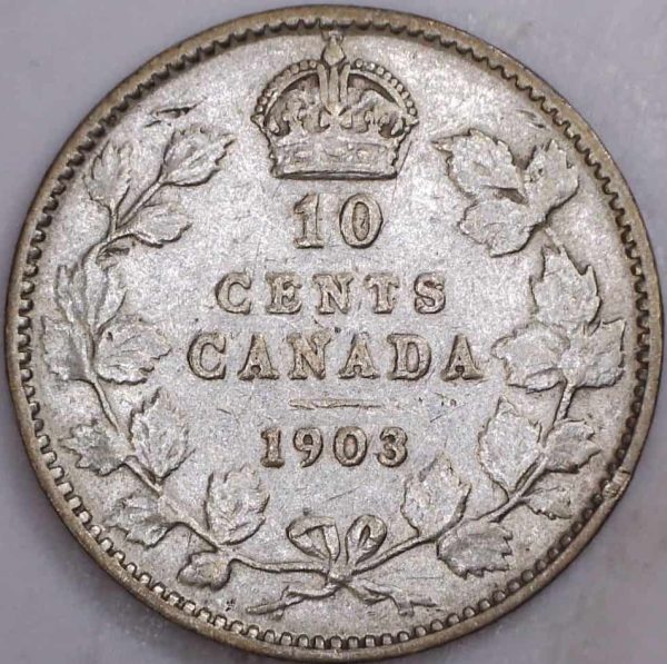 CANADA - 10 Cents 1903 - Argent - VG