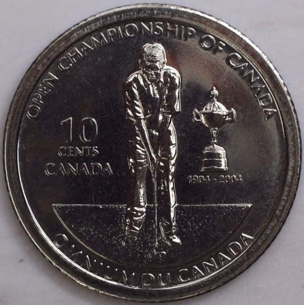 Canada - 10 Cents 2004P - GOLF - NBU