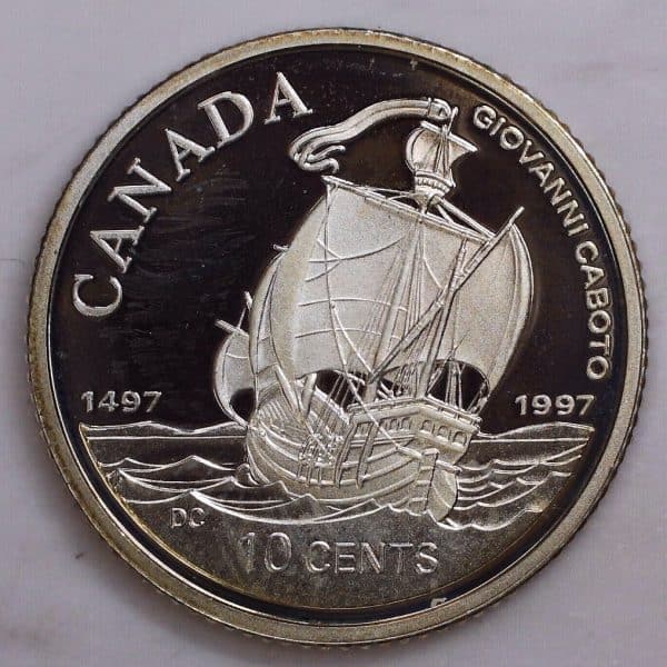 CANADA - 10 CENTS 1497-1997 - EPREUVE
