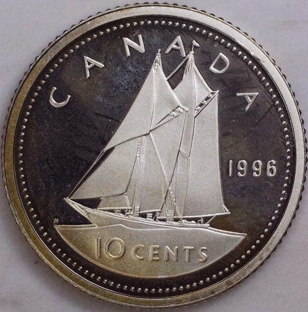 Canada - 10 Cents 1996 - Épreuve