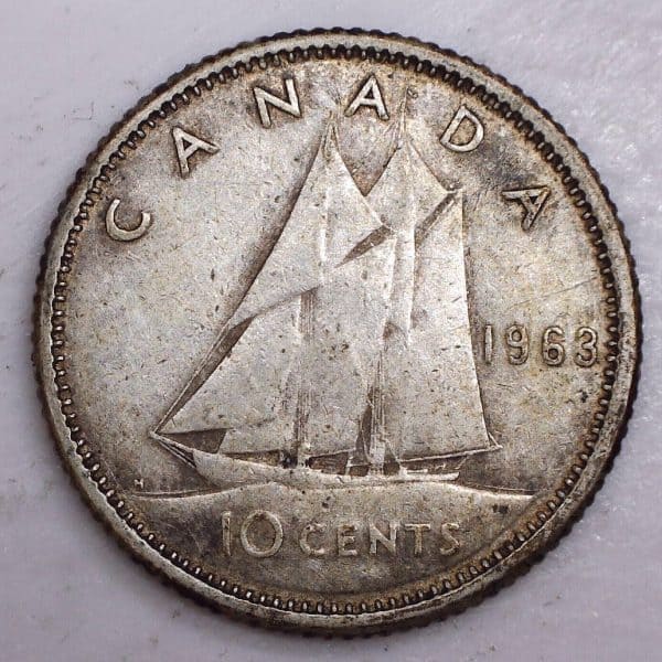 Canada - 10 Cents 1963 - Circulé