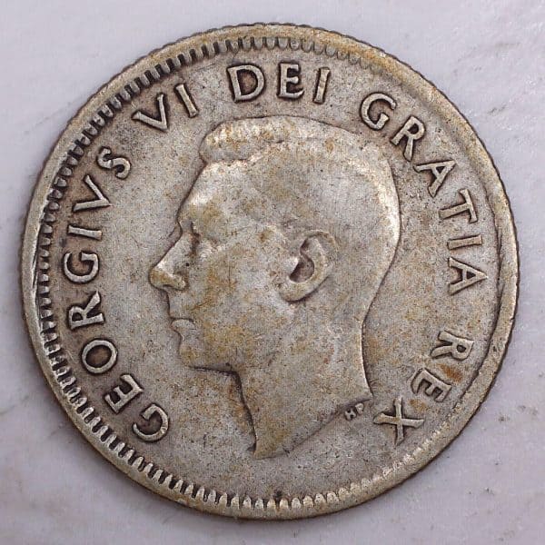 Canada - 10 Cents 1952 - Argent - Circulé