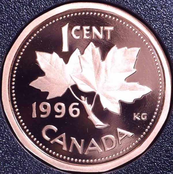 Canada - 1 Cent 1996 - Épreuve