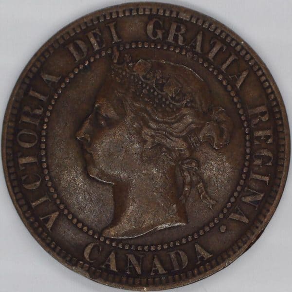 Canada - Large Cent 1893 TP9 - VF-30