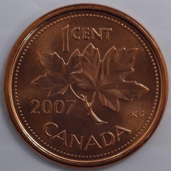 Canada - 1 Cent 2007 - B.UNC