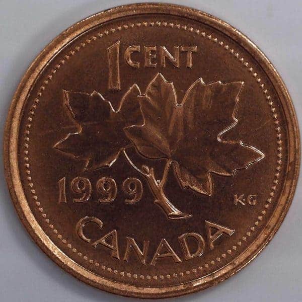Canada - 1 Cent 1999 - B.UNC