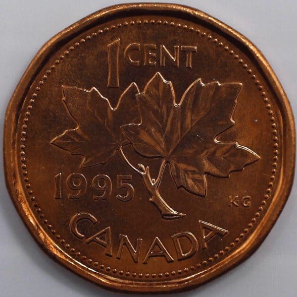 Canada - 1 Cent 1995 - B.UNC