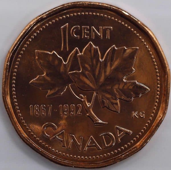 Canada - 1 Cent 1867-1992 - B.UNC
