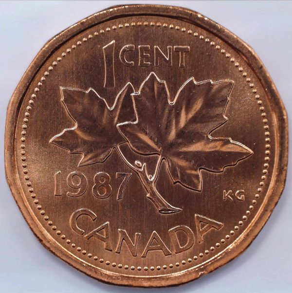 Canada - 1 Cent 1987 - B.UNC