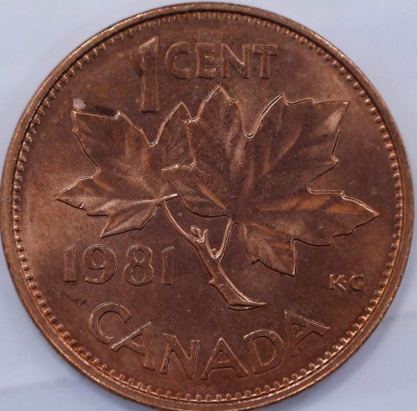 Canada - 1 Cent 1981 - B.UNC