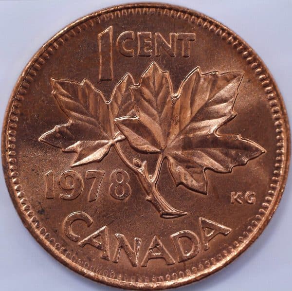 Canada - 1 Cent 1978 - B.UNC