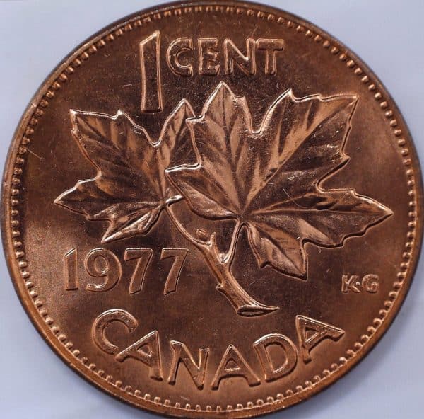 Canada - 1 Cent 1977 - B.UNC