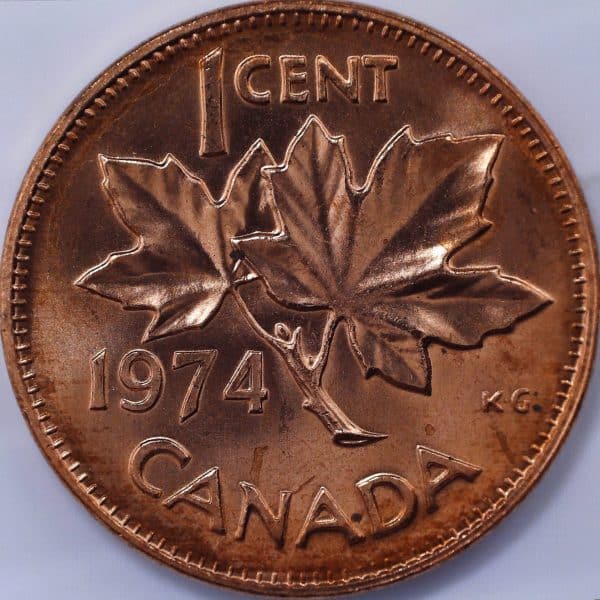 Canada - 1 Cent 1974 - B.UNC