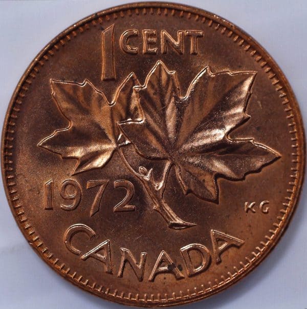 Canada - 1 Cent 1972 - B.UNC
