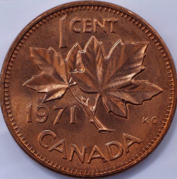 Canada - 1 Cent 1971 - B.UNC