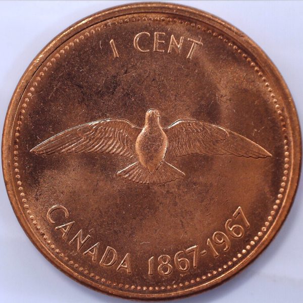 Canada - 1 Cent 1867-1967 - B.UNC
