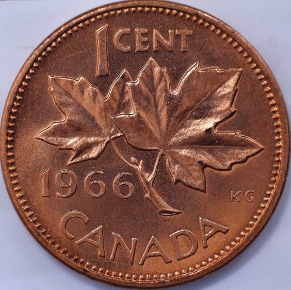 Canada - 1 Cent 1966 - B.UNC