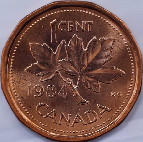 Canada - 1 Cent 1984 - B.UNC