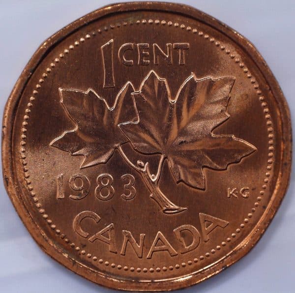 Canada - 1 Cent 1983 - B.UNC