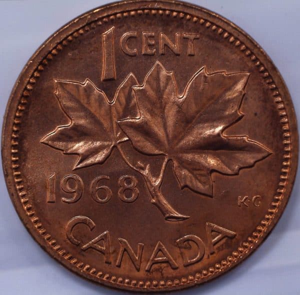 Canada - 1 Cent 1968 - B.UNC