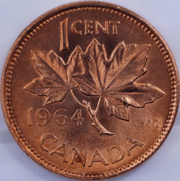 Canada - 1 Cent 1964 - B.UNC