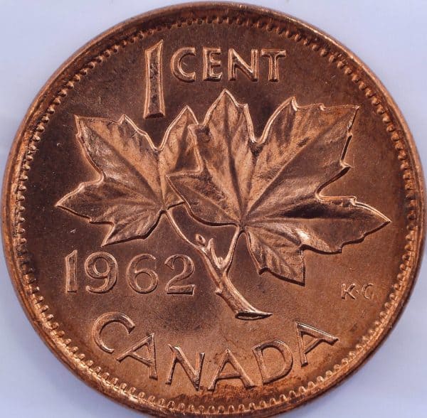 Canada - 1 Cent 1962 - B.UNC