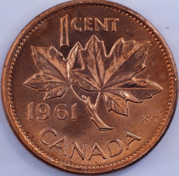 Canada - 1 Cent 1961 - B.UNC