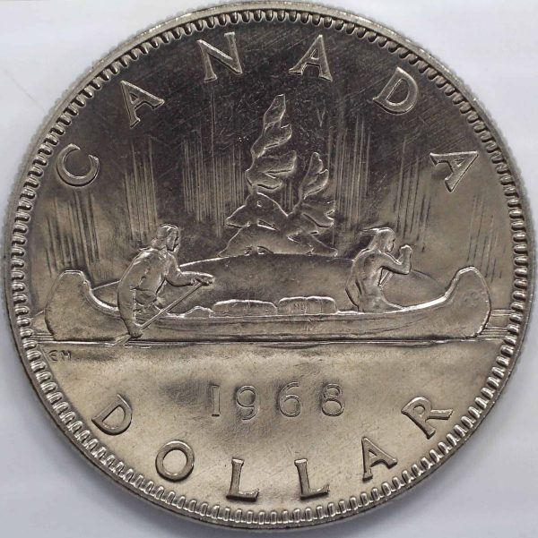 Canada - Dollar 1968 Dbl. Observe & Reverse - NBU