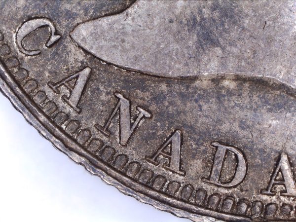 Canada - 25 Cents 1871 Obv.2 Dbl Légende - EF-45